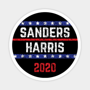 Bernie Sanders 2020 and Kamala Harris on the one ticket Magnet